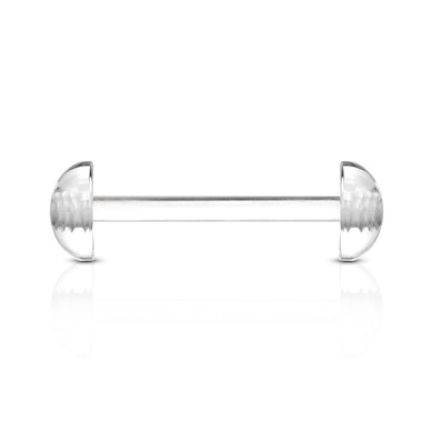Retentor para piercing na língua