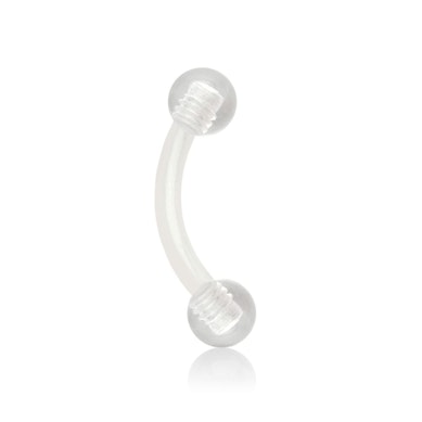 Barbell curvo em PTFE em várias cores