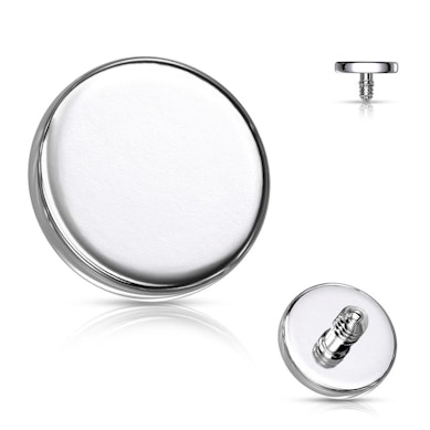 Disco plano para dermal