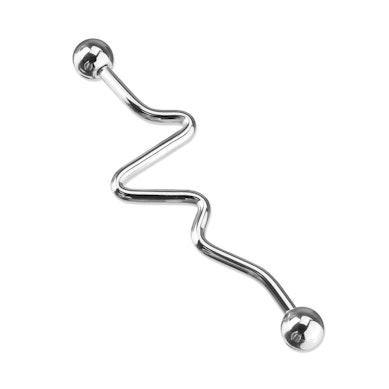 Barra industrial com design de ritmo de coração