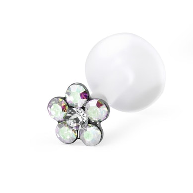 Labret com amorosa flor