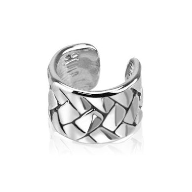 Earcuff com design trançado