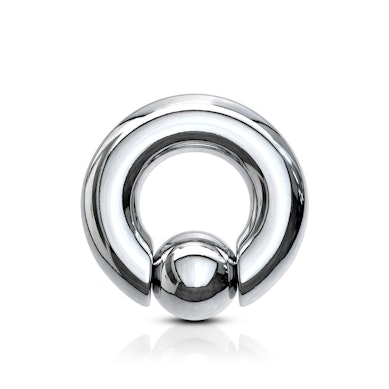 Argola CBR grande com bola solta