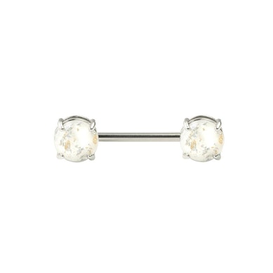 Mamilo piercing com estilo de lava