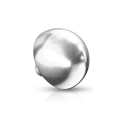 Dermal em formato de cúpula de ouro 14 quilates