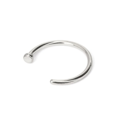 Argola para o nariz em titânio