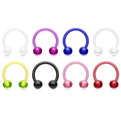 Ferraduras conjunto de 8 em PTFE