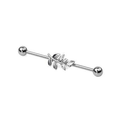 Barra industrial com folhas