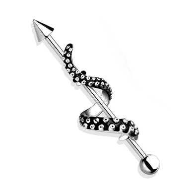 Barbell industrial com pico e tentáculo