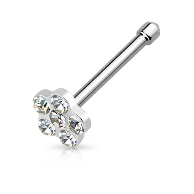 Stud para o nariz com flor