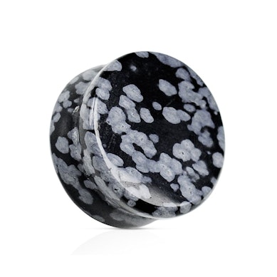 Plug flocos de neve obsidiana