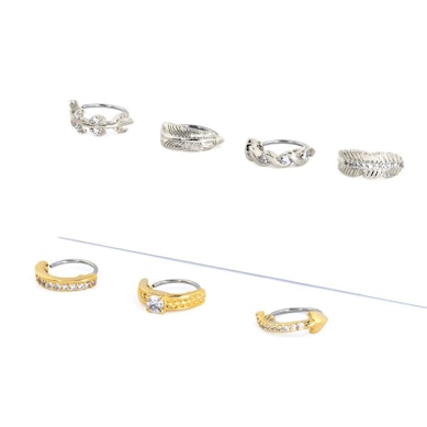Argola com vários modelos e cores