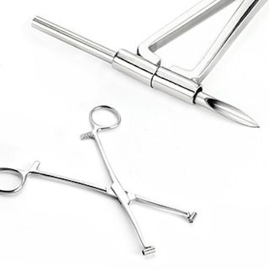 Fórceps para piercing do septo