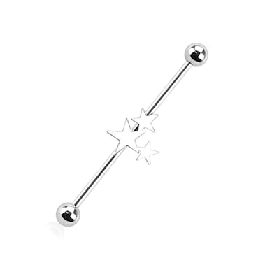 Barra industrial com três estrelas