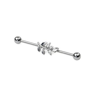Barra industrial com folhas