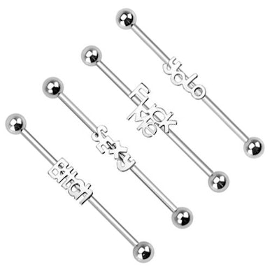Barbell industrial com inscrições