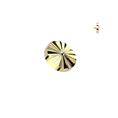 Topo de dermal de titânio em forma de diamante