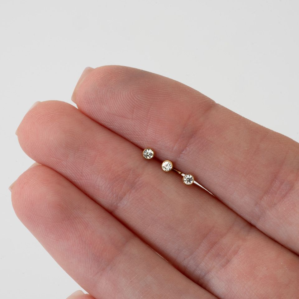 Stud para o nariz com pedra