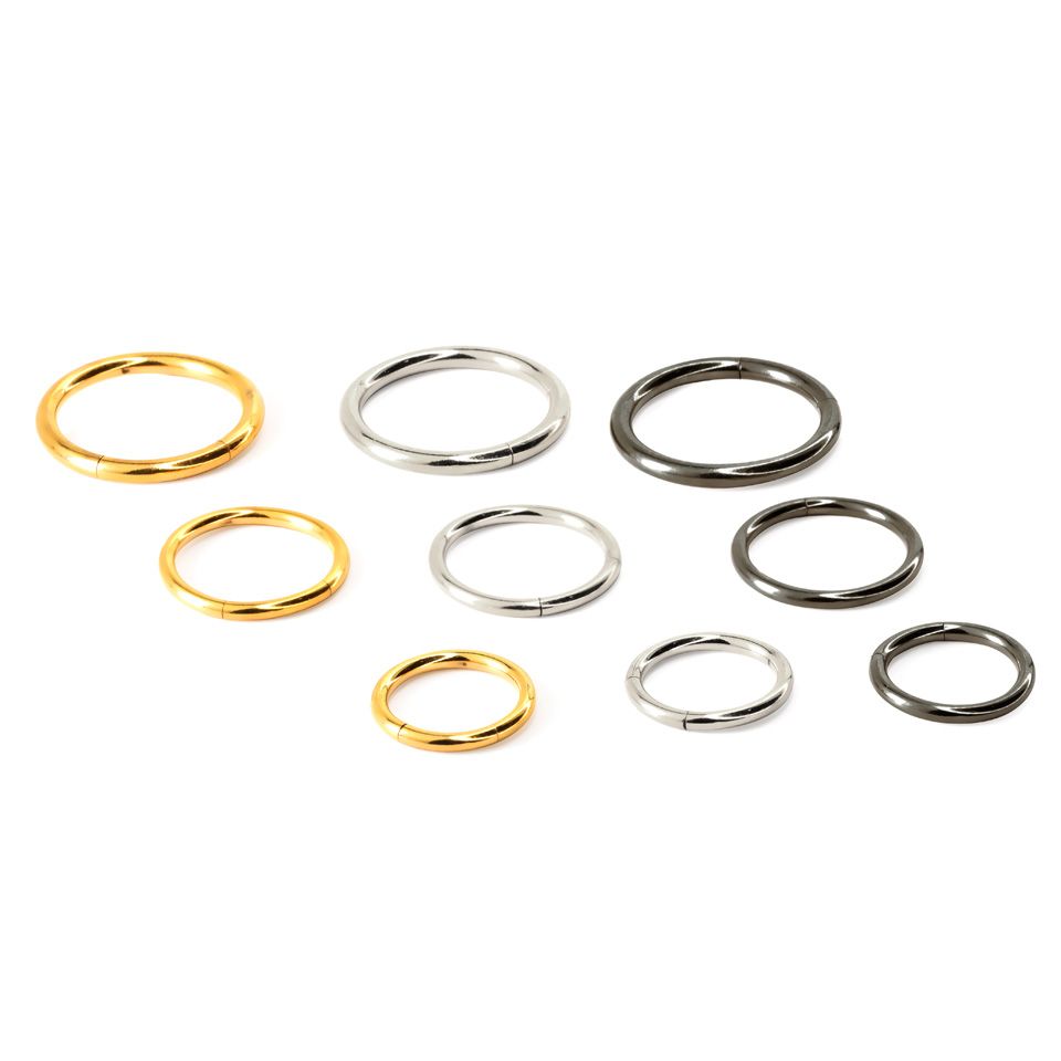 Argola com segmento e cor à escolha