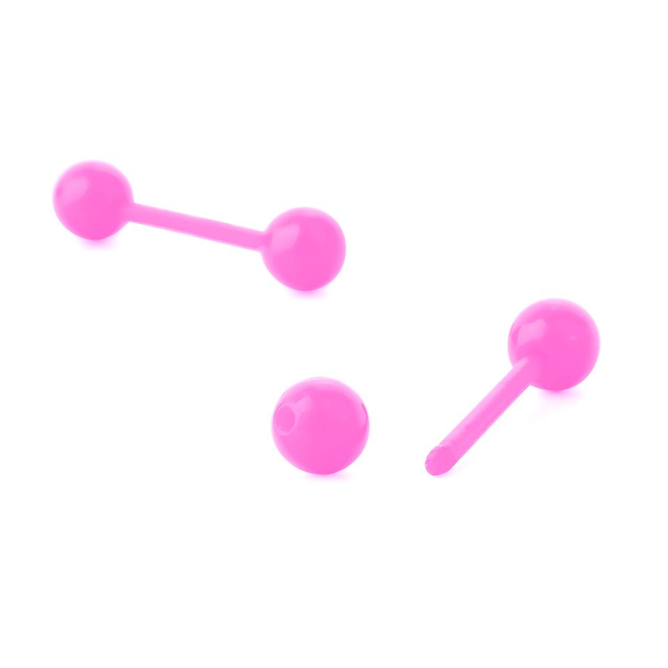 Barbell para a língua de PTFE com cor à escolha