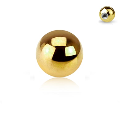 Bola de piercing em várias cores