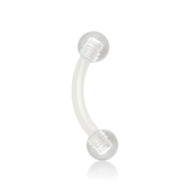 Barbell curvo em PTFE em várias cores