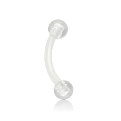 Barbell curvo em PTFE em várias cores
