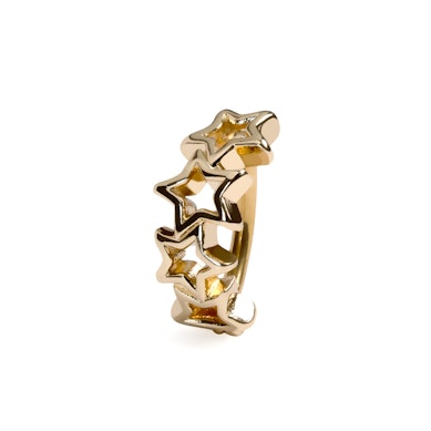Clicker para umbigo com estrelas