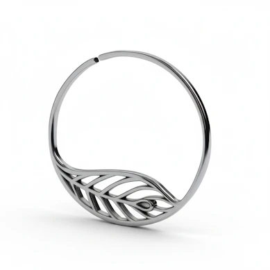 Argola para túnel com folha