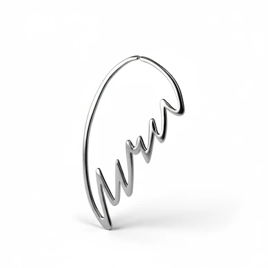 Argola para túnel em forma de asa