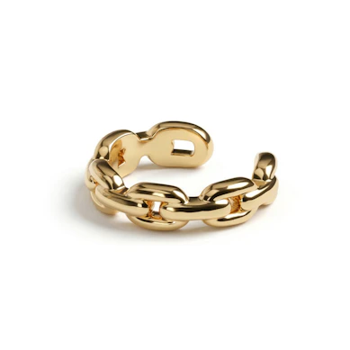 Earcuff com design de corrente