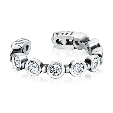 Earcuff com pedras encrustadas