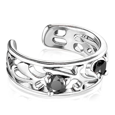 Earcuff com design de filigrana