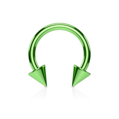 Ferradura com picos.