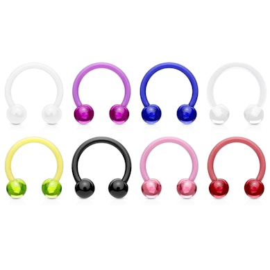 Ferraduras conjunto de 8 em PTFE