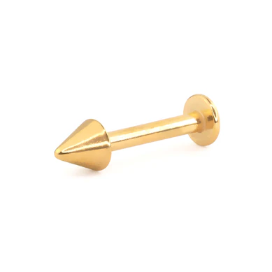 Labret com espigão em cores variadas