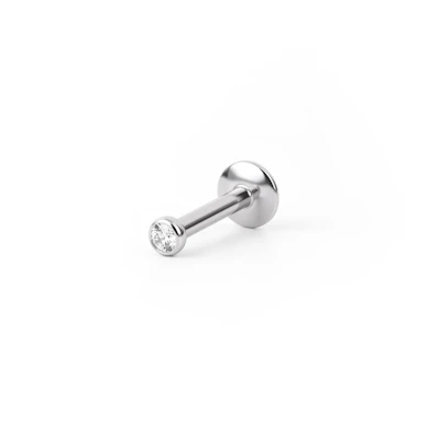 Labret com rosca interna na barra