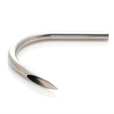 Agulha curva esterilizada para piercings