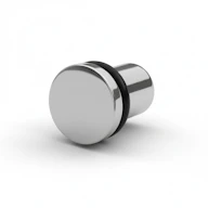 Plug em titânio espelhado