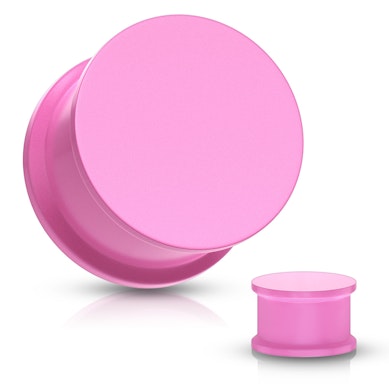 Plug de silicone em diversas cores à escolha.