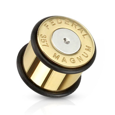 Plug em formato de cartucho de balas