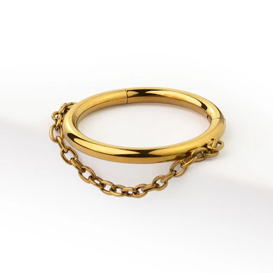 Argola articulada com corrente