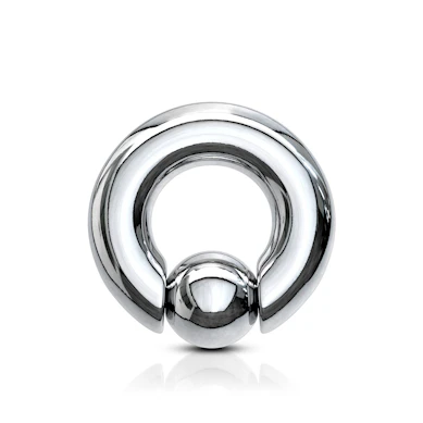Argola CBR grande com bola solta