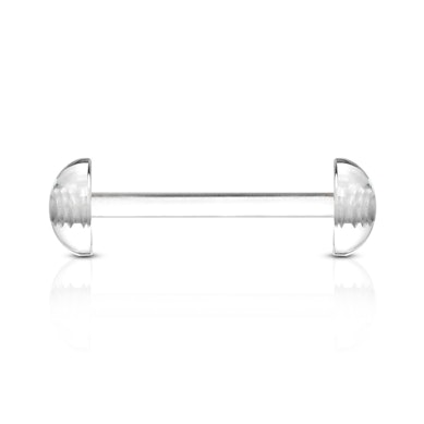 Retentor para piercing na língua