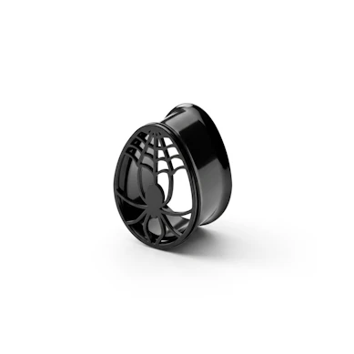 Túnel em gota com teia de aranha