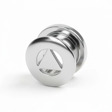 Túnel com design triangular