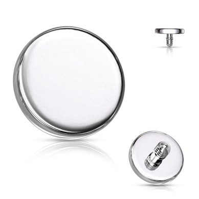 Disco plano para dermal