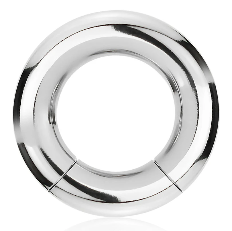 Argola segmentada em tamanho grande