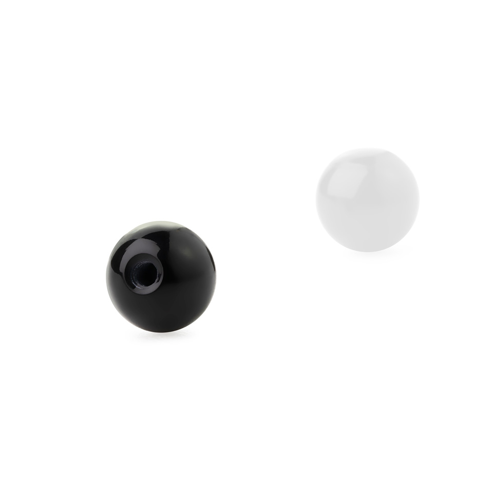 Bola de piercing acrílico em cores e tamanhos variados