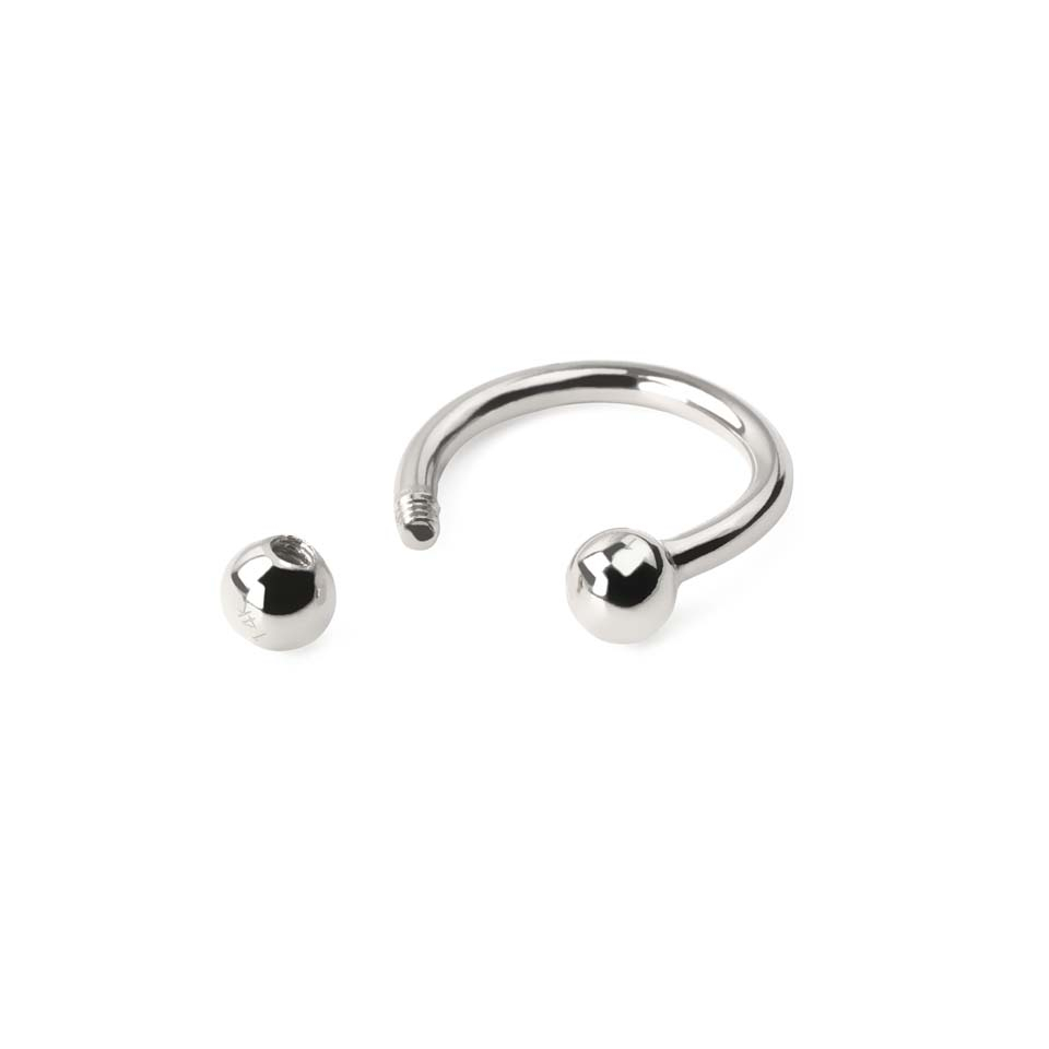 Ferradura de ouro 14 quilates